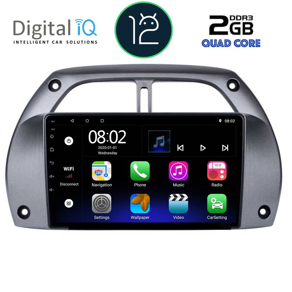 DIGITAL IQ RTB 2730_GPS (9inc) MULTIMEDIA TABLET OEM TOYOTA RAV 4 mod. 2000-2006