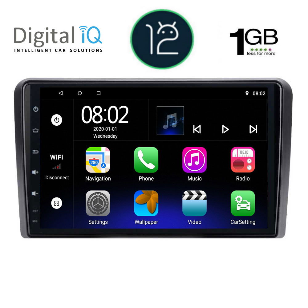 DIGITAL IQ RTB 1740_GPS (10inc) MULTIMEDIA TABLET OEM SEAT - SKODA - VW mod. 2004-2014