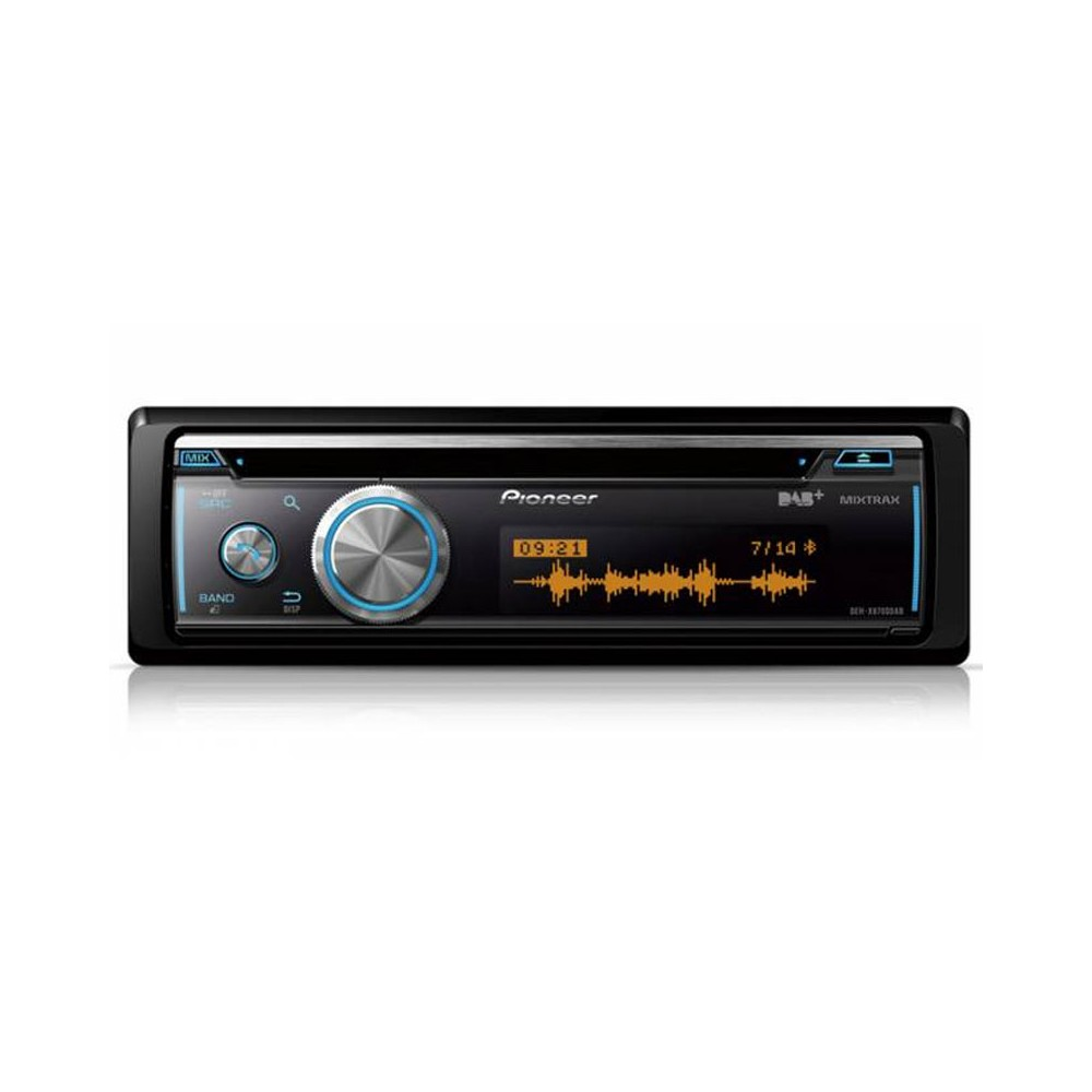 Pioneer DEHX8700DAB Ηχοσύστημα Αυτοκινήτου Universal 1DIN (Bluetooth/USB/AUX) με Αποσπώμενη Πρόσοψη