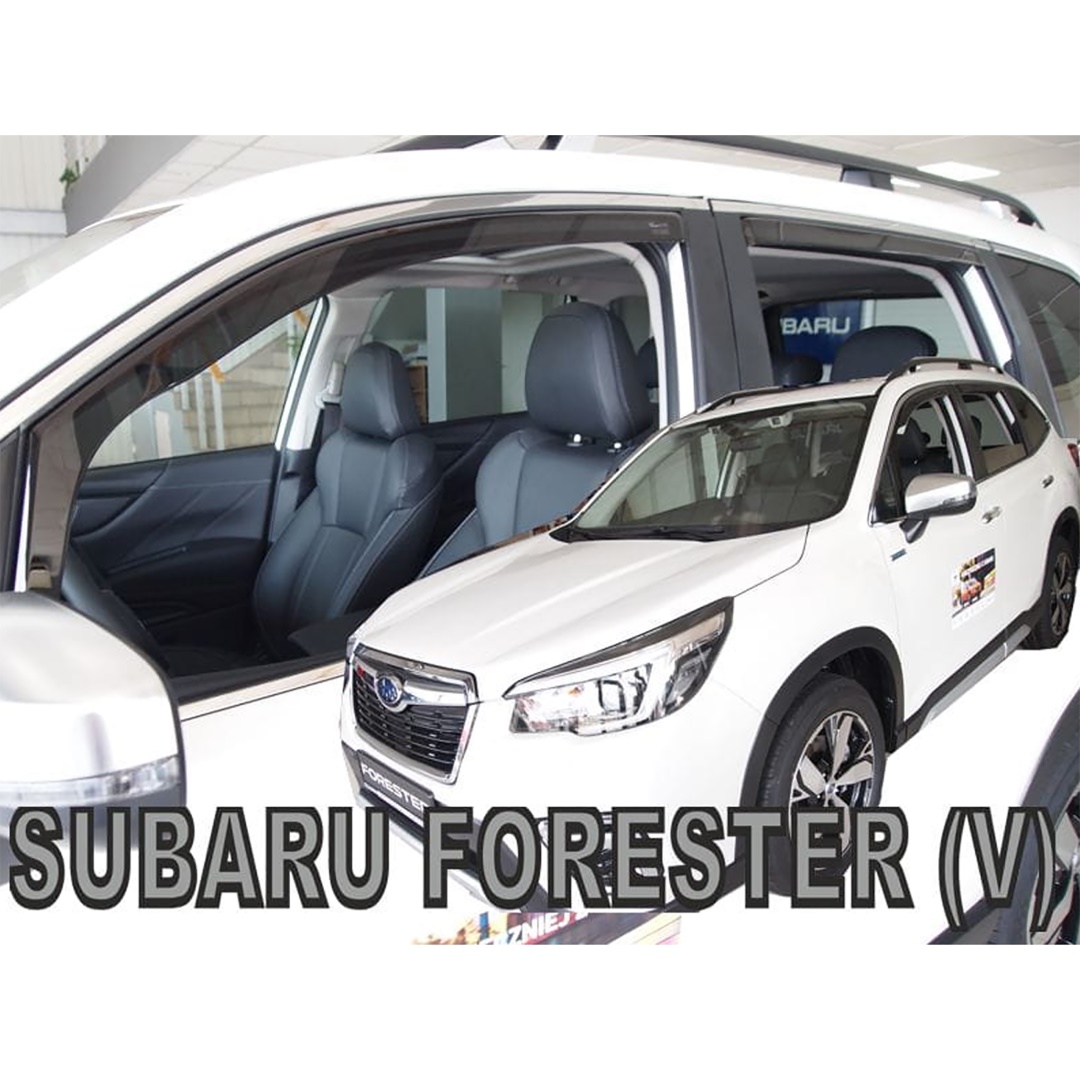 ΑΝΕΜ.SET28528 SUBARU FORESTER 5D 2019+ ΣΕΤ ΑΝΕΜΟΘΡΑΥΣΤΕΣ ΑΠΟ ΕΥΚΑΜΠΤΟ ΦΙΜΕ ΠΛΑΣΤΙΚΟ HEKO - 4 ΤΕΜ.