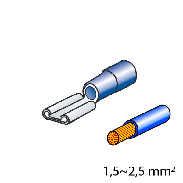 4506.2-LM ΦΙΣΑΚΙΑ 6.3 x 0.8mm (10τμχ)