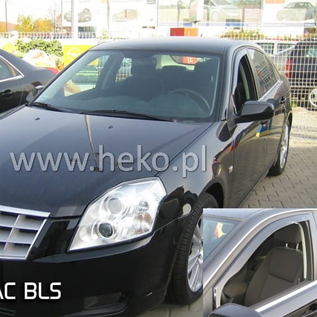 ΑΝΕΜ.10604 CADILLAC BLS 4D 2006-2009 ΖΕΥΓΑΡΙ ΑΝΕΜΟΘΡΑΥΣΤΕΣ ΑΠΟ ΕΥΚΑΜΠΤΟ ΦΙΜΕ ΠΛΑΣΤΙΚΟ HEKO - 2 ΤΕΜ.