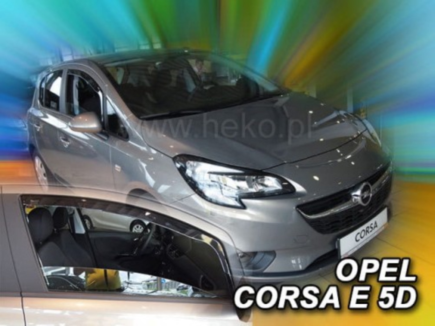 ΑΝΕΜ.25362 ΑΝΕΜΟΘΡΑΥΣΤΕΣ ΓΙΑ OPEL CORSA D 5D 09/2006-2014 /CORSA E 5D 2015+ ΑΥΤΟΚΙΝΗΤΟΥ ΑΠΟ ΕΥΚΑΜΠΤΟ ΦΙΜΕ ΠΛΑΣΤΙΚΟ HEKO - 2 ΤΕΜ.