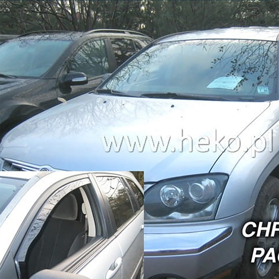 ΑΝΕΜ.10411 CHRYSLER PACIFICA 5D 2004-2018 ΖΕΥΓΑΡΙ ΑΝΕΜΟΘΡΑΥΣΤΕΣ ΑΠΟ ΕΥΚΑΜΠΤΟ ΦΙΜΕ ΠΛΑΣΤΙΚΟ HEKO - 2 ΤΕΜ.