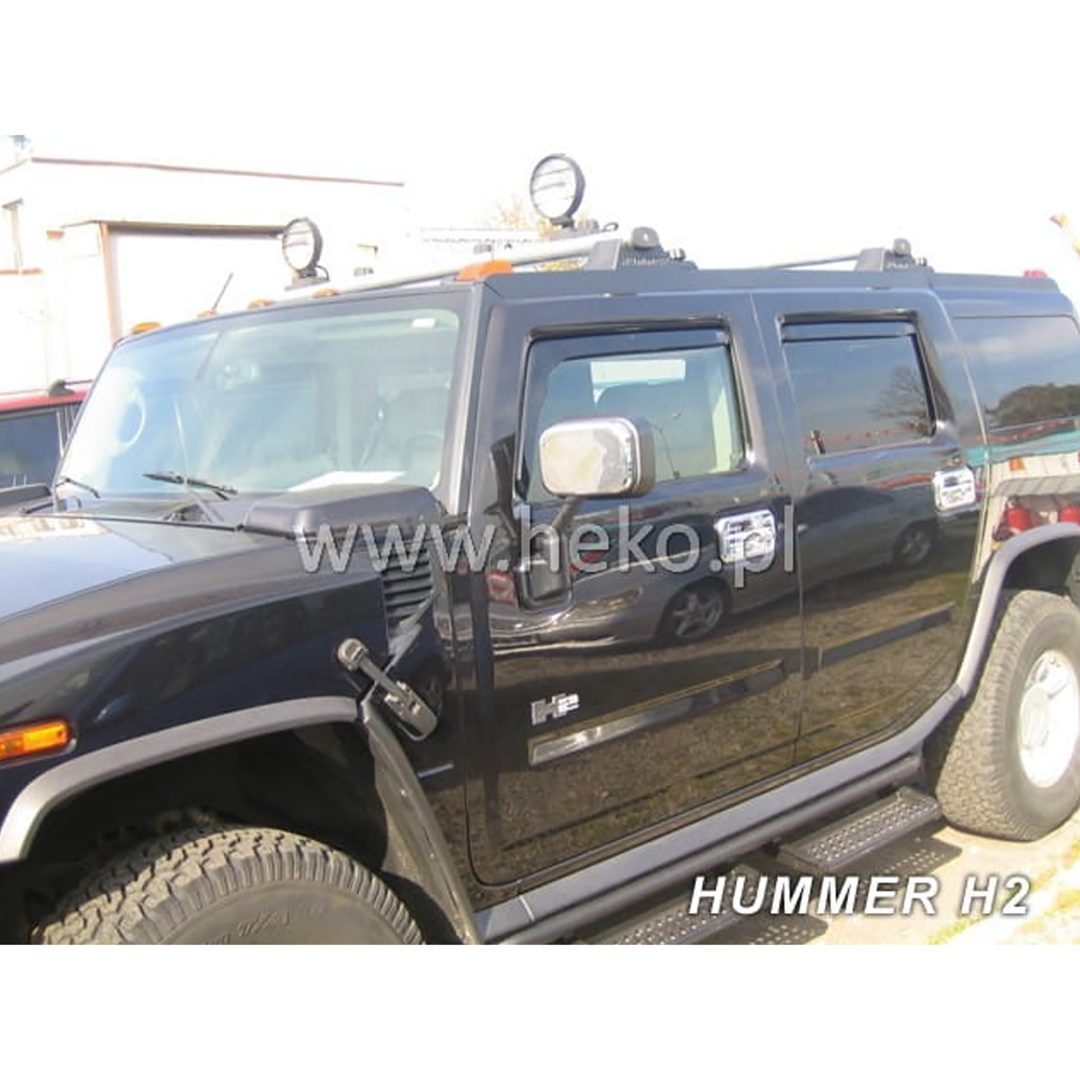 ΑΝΕΜ.21502 HUMMER H2 2002-2009 5D ΖΕΥΓΑΡΙ ΑΝΕΜΟΘΡΑΥΣΤΕΣ ΑΥΤΟΚΙΝΗΤΟΥ ΑΠΟ ΕΥΚΑΜΠΤΟ ΦΙΜΕ ΠΛΑΣΤΙΚΟ HEKO - 2 ΤΕΜ.