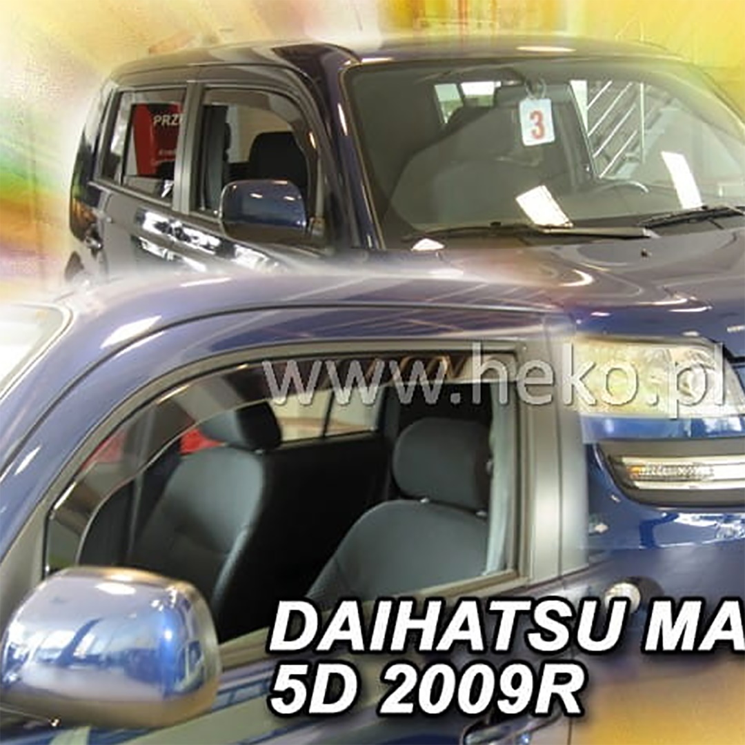 ΑΝΕΜ.13214 DAIHATSU MATERIA 5D 2006-2016 ΖΕΥΓΑΡΙ ΑΝΕΜΟΘΡΑΥΣΤΕΣ ΑΠΟ ΕΥΚΑΜΠΤΟ ΦΙΜΕ ΠΛΑΣΤΙΚΟ HEKO - 2 ΤΕΜ.