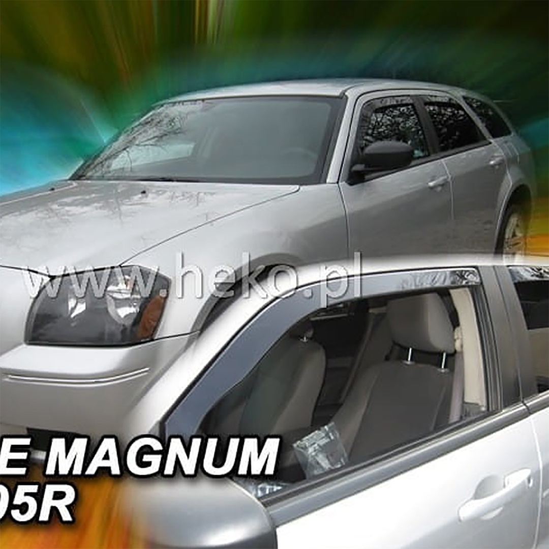 ΑΝΕΜ.13416 DODGE MAGNUM 5D 2005-2008 ΖΕΥΓΑΡΙ ΑΝΕΜΟΘΡΑΥΣΤΕΣ ΑΠΟ ΕΥΚΑΜΠΤΟ ΦΙΜΕ ΠΛΑΣΤΙΚΟ HEKO - 2 ΤΕΜ.