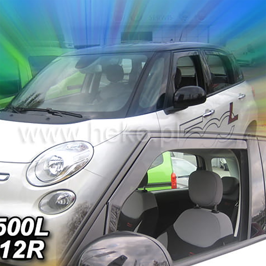 ΑΝΕΜ.15170 FIAT 500 L 5D 2012-2020 ΖΕΥΓΑΡΙ ΑΝΕΜΟΘΡΑΥΣΤΕΣ ΑΠΟ ΕΥΚΑΜΠΤΟ ΦΙΜΕ ΠΛΑΣΤΙΚΟ HEKO - 2 ΤΕΜ.