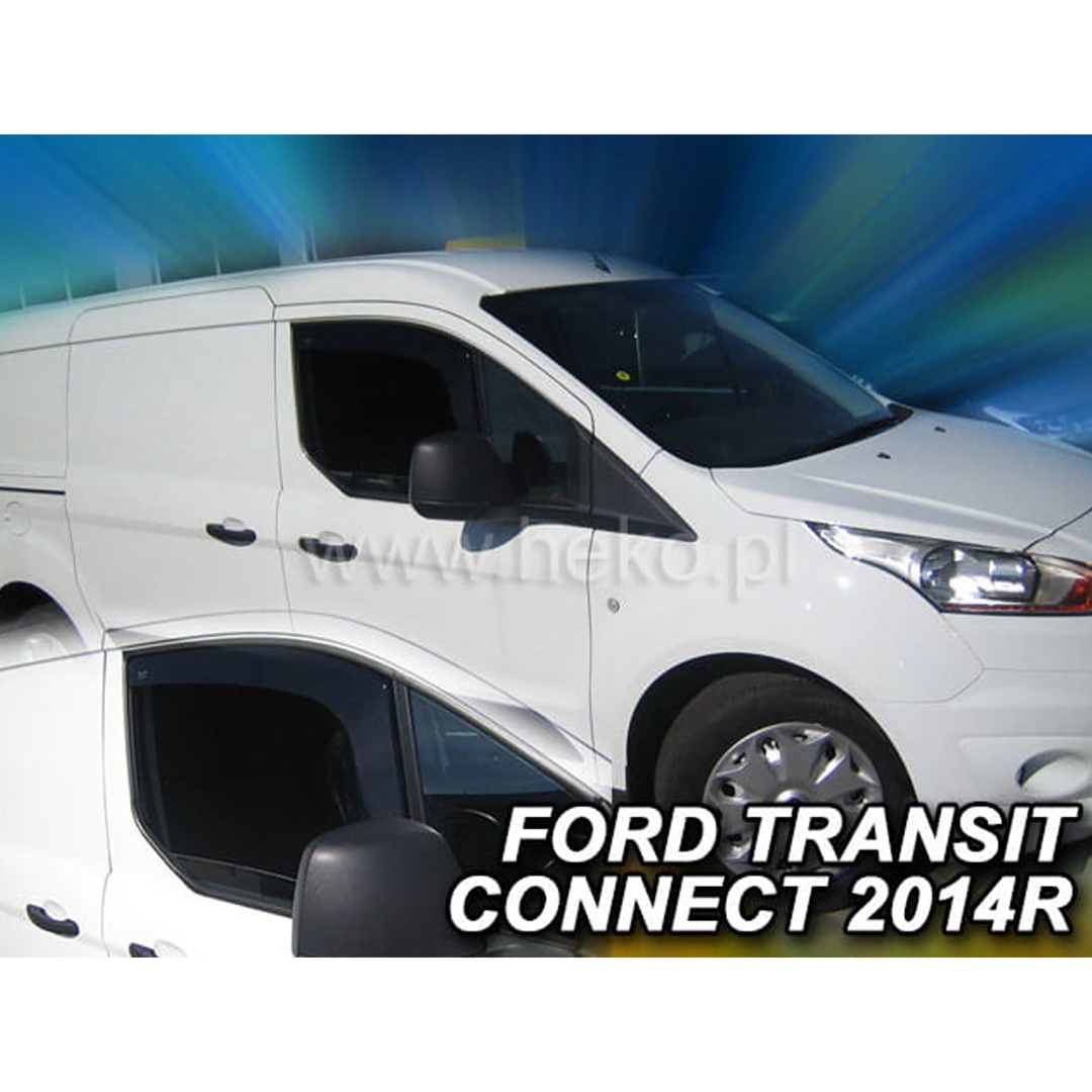 ΑΝΕΜ.15299/VAN FORD TRANSIT CONNECT / TOURNEO 2 2D/5D 2014+ ΖΕΥΓΑΡΙ ΑΝΕΜΟΘΡΑΥΣΤΕΣ VAN ΑΠΟ ΕΥΚΑΜΠΤΟ ΦΙΜΕ ΠΛΑΣΤΙΚΟ HEKO - 2 ΤΕΜ.