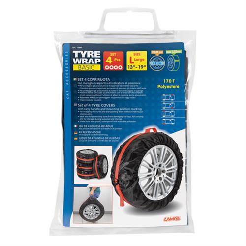 L1594.0 ΤΣΑΝΤΕΣ ΜΕΤΑΦΟΡΑΣ 4 ΕΛΑΣΤΙΚΩΝ TYRE WRAP BASIC (L) 13-19 INCH