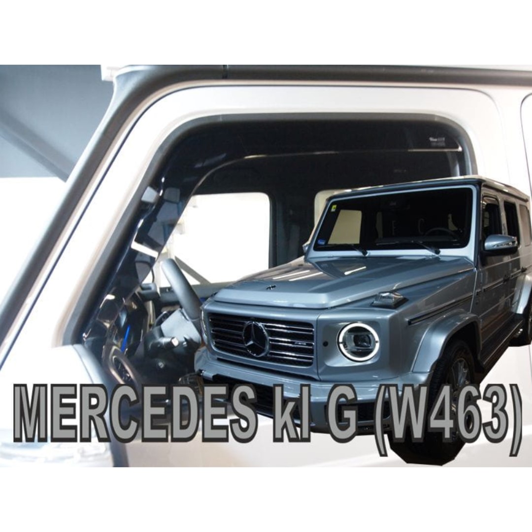 ΑΝΕΜ.23627 MERCEDES KLAS G W463 3D/5D 2018+ ΖΕΥΓΑΡΙ ΑΝΕΜΟΘΡΑΥΣΤΕΣ ΑΠΟ ΕΥΚΑΜΠΤΟ ΦΙΜΕ ΠΛΑΣΤΙΚΟ HEKO - 2 ΤΕΜ.