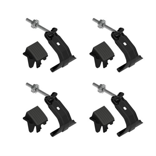 N21413 CLAMP KIT ΑΚΡΑ (ΠΟΔΙΑ) ΓΙΑ ΜΠΑΡΕΣ SNAP STEEL ΚΑΙ SNAP ALU K-3 NORDRIVE - 4 TEM.