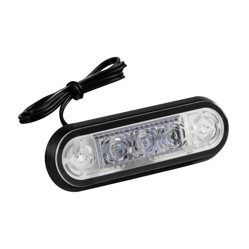 L9700.2 ΦΩΣ ΟΓΚΟΥ ΦΟΡΤΗΓΟΥ 24V 3LED 80x22mm ΠΡΑΣΙΝΟ 1ΤΕΜ.