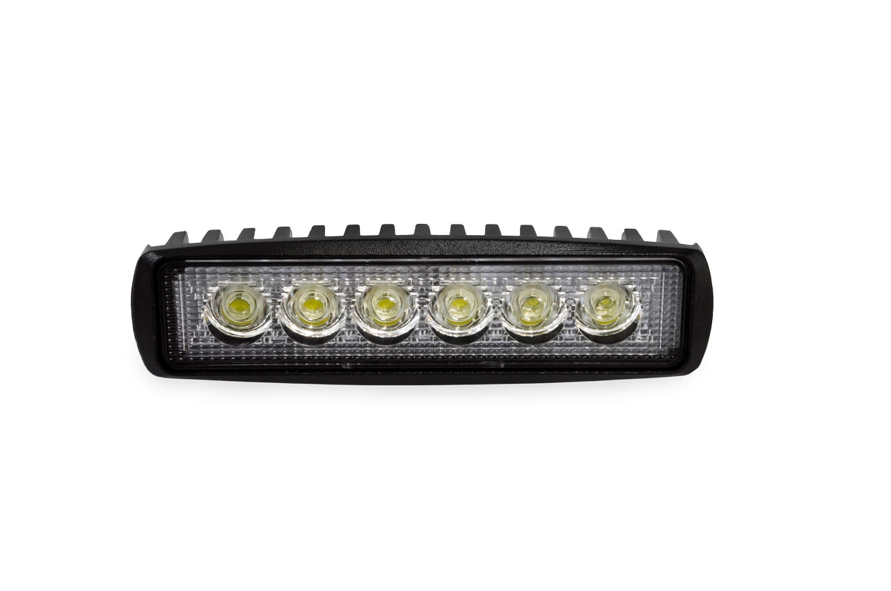 01612/AM ΠΡΟΒΟΛΕΑΣ ΕΡΓΑΣΙΑΣ DAYLINE WL01 FLAT 9/60V - 18W - 6000K - 6 LED (ΛΕΥΚΟ/ΨΥΧΡΟ) - 160 Χ 43 Χ 42 mm AMiO - 1 ΤΕΜ.