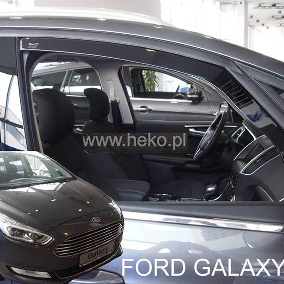 ΑΝΕΜ.15315 FORD GALAXY 3 5D 2015+ ΖΕΥΓΑΡΙ ΑΝΕΜΟΘΡΑΥΣΤΕΣ ΑΠΟ ΕΥΚΑΜΠΤΟ ΦΙΜΕ ΠΛΑΣΤΙΚΟ HEKO - 2 ΤΕΜ.