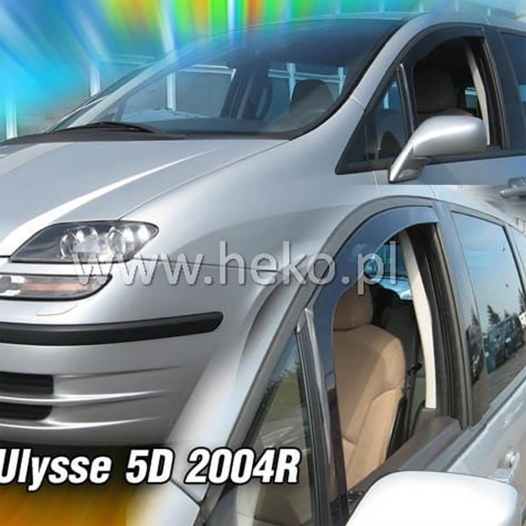 ΑΝΕΜ.15157 FIAT ULYSSE 5D 2003-2007 ΖΕΥΓΑΡΙ ΑΝΕΜΟΘΡΑΥΣΤΕΣ ΑΠΟ ΕΥΚΑΜΠΤΟ ΦΙΜΕ ΠΛΑΣΤΙΚΟ HEKO - 2 ΤΕΜ.