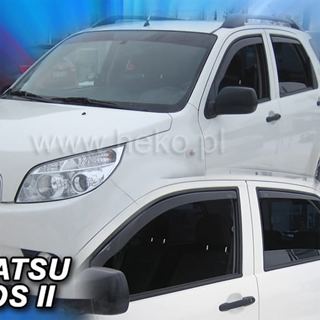 ΑΝΕΜ.13222 DAIHATSU TERIOS 2 5D 2006-2013 ΖΕΥΓΑΡΙ ΑΝΕΜΟΘΡΑΥΣΤΕΣ ΑΠΟ ΕΥΚΑΜΠΤΟ ΦΙΜΕ ΠΛΑΣΤΙΚΟ HEKO - 2 ΤΕΜ.