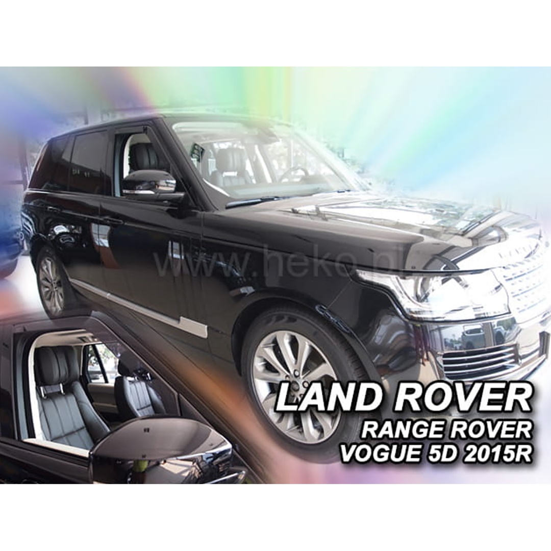 ΑΝΕΜ.27240 LAND ROVER VOGUE 5D 2012+ ΖΕΥΓΑΡΙ ΑΝΕΜΟΘΡΑΥΣΤΕΣ ΑΥΤΟΚΙΝΗΤΟΥ ΑΠΟ ΕΥΚΑΜΠΤΟ ΦΙΜΕ ΠΛΑΣΤΙΚΟ HEKO - 2 ΤΕΜ.