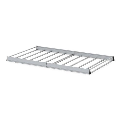 N10127 ΣΧΑΡΑ ΟΡΟΦΗΣ KARGO RACK 340x145cm ΣΙΔΕΡΕΝΙΑ ΜΕ ΠΛΑΙΝΑ ΠΡΟΦΙΛ ΑΛΟΥΜΙΝΙΟΥ