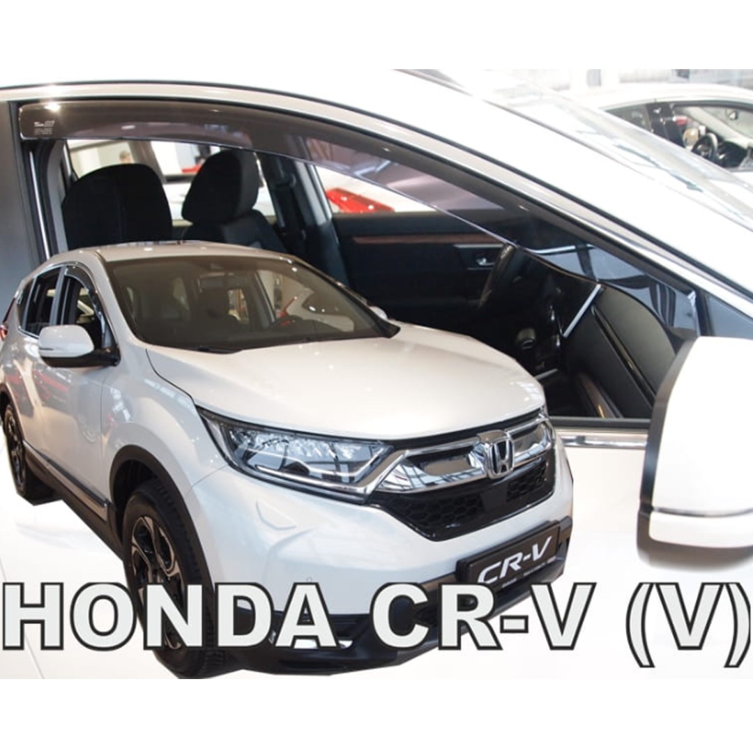 ΑΝΕΜ.17183 HONDA CR-V 5D 2018+ ΖΕΥΓΑΡΙ ΑΝΕΜΟΘΡΑΥΣΤΕΣ ΑΠΟ ΕΥΚΑΜΠΤΟ ΦΙΜΕ ΠΛΑΣΤΙΚΟ HEKO - 2 ΤΕΜ.