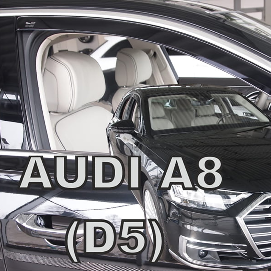 ΑΝΕΜ.10261 AUDI A8 D5 4D 2017-2021 ΖΕΥΓΑΡΙ ΑΝΕΜΟΘΡΑΥΣΤΕΣ ΑΠΟ ΕΥΚΑΜΠΤΟ ΦΙΜΕ ΠΛΑΣΤΙΚΟ HEKO - 2 ΤΕΜ.