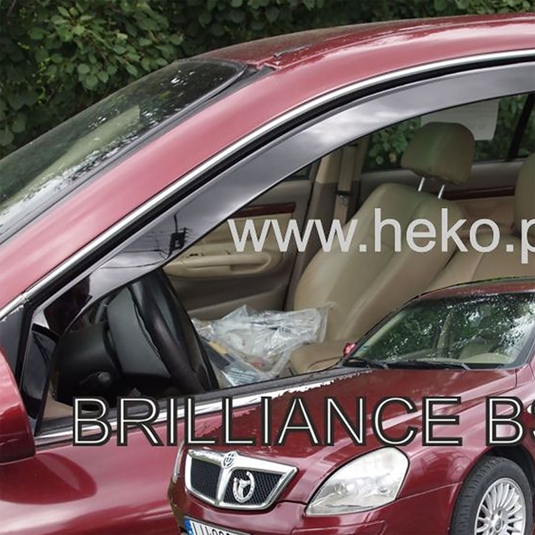 ΑΝΕΜ.11601 BRILLIANCE BS6 4D 2000-2010 ΖΕΥΓΑΡΙ ΑΝΕΜΟΘΡΑΥΣΤΕΣ ΑΠΟ ΕΥΚΑΜΠΤΟ ΦΙΜΕ ΠΛΑΣΤΙΚΟ HEKO - 2 ΤΕΜ.