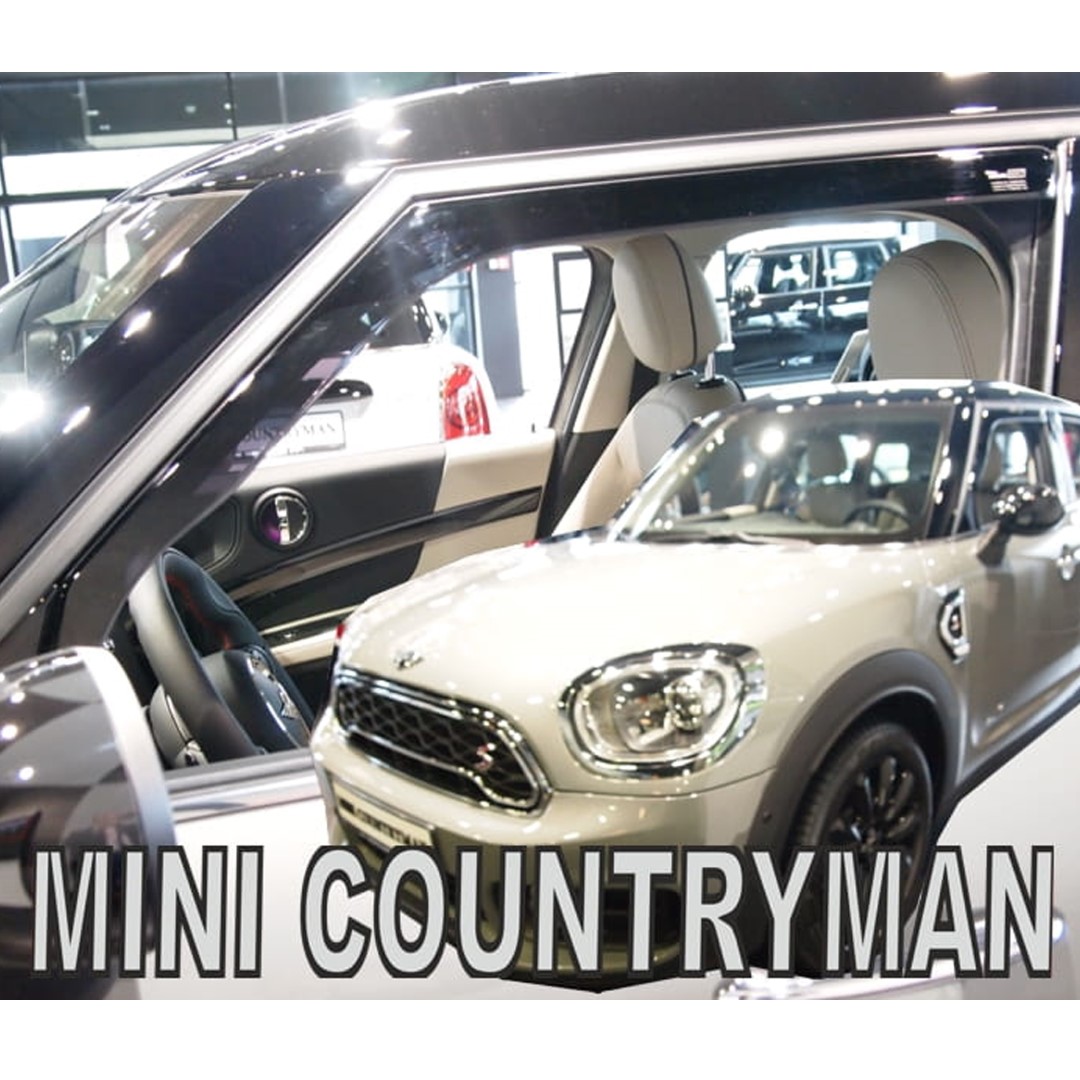 ΑΝΕΜ.22209 MINI COUNTRYMAN F60 II 5D 2017+ ΖΕΥΓΑΡΙ ΑΝΕΜΟΘΡΑΥΣΤΕΣ ΑΠΟ ΕΥΚΑΜΠΤΟ ΦΙΜΕ ΠΛΑΣΤΙΚΟ HEKO - 2 ΤΕΜ.