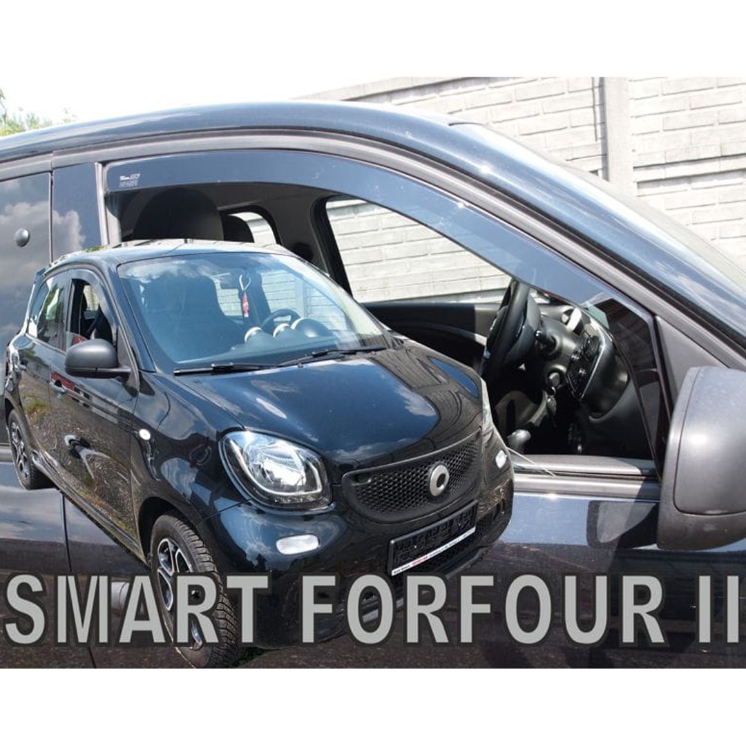 ΑΝΕΜ.28803 SMART FORFOUR 5D 2014+ ΖΕΥΓΑΡΙ ΑΝΕΜΟΘΡΑΥΣΤΕΣ ΑΠΟ ΕΥΚΑΜΠΤΟ ΦΙΜΕ ΠΛΑΣΤΙΚΟ HEKO - 2 ΤΕΜ.