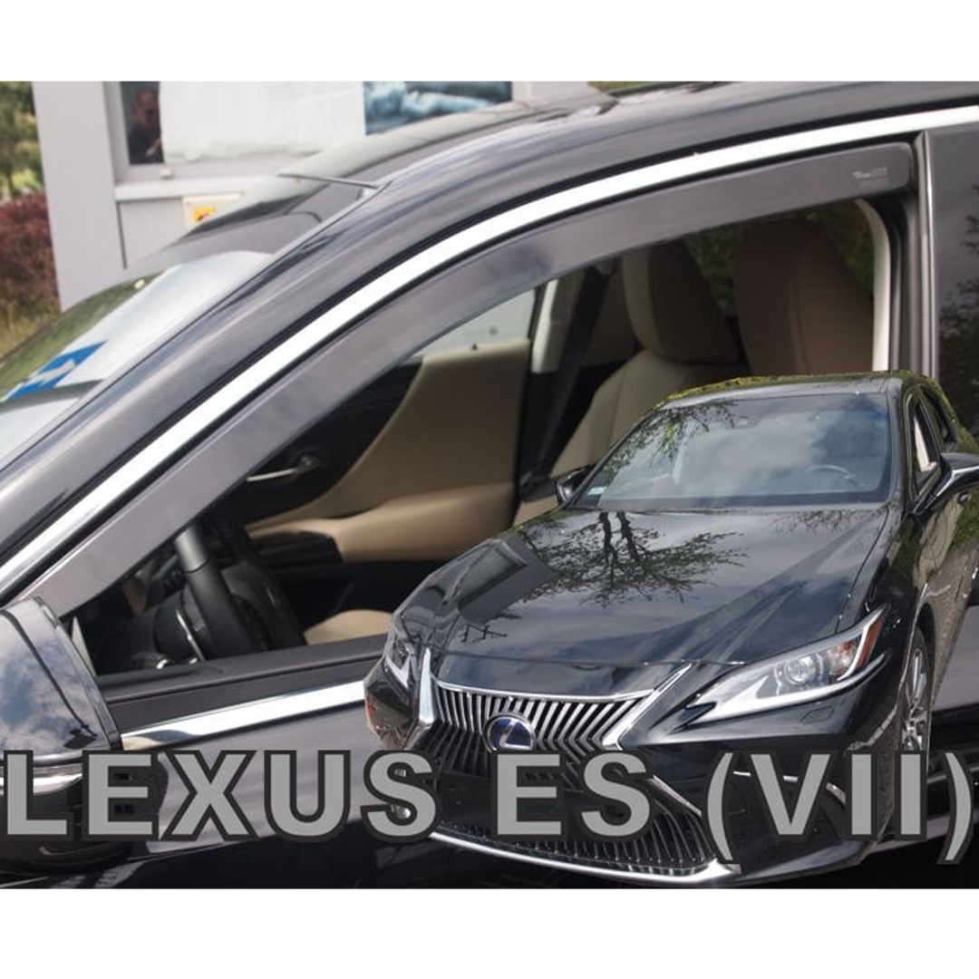 ΑΝΕΜ.30028 LEXUS ES 4D 2019+ ΖΕΥΓΑΡΙ ΑΝΕΜΟΘΡΑΥΣΤΕΣ ΑΠΟ ΕΥΚΑΜΠΤΟ ΦΙΜΕ ΠΛΑΣΤΙΚΟ HEKO - 2 ΤΕΜ.