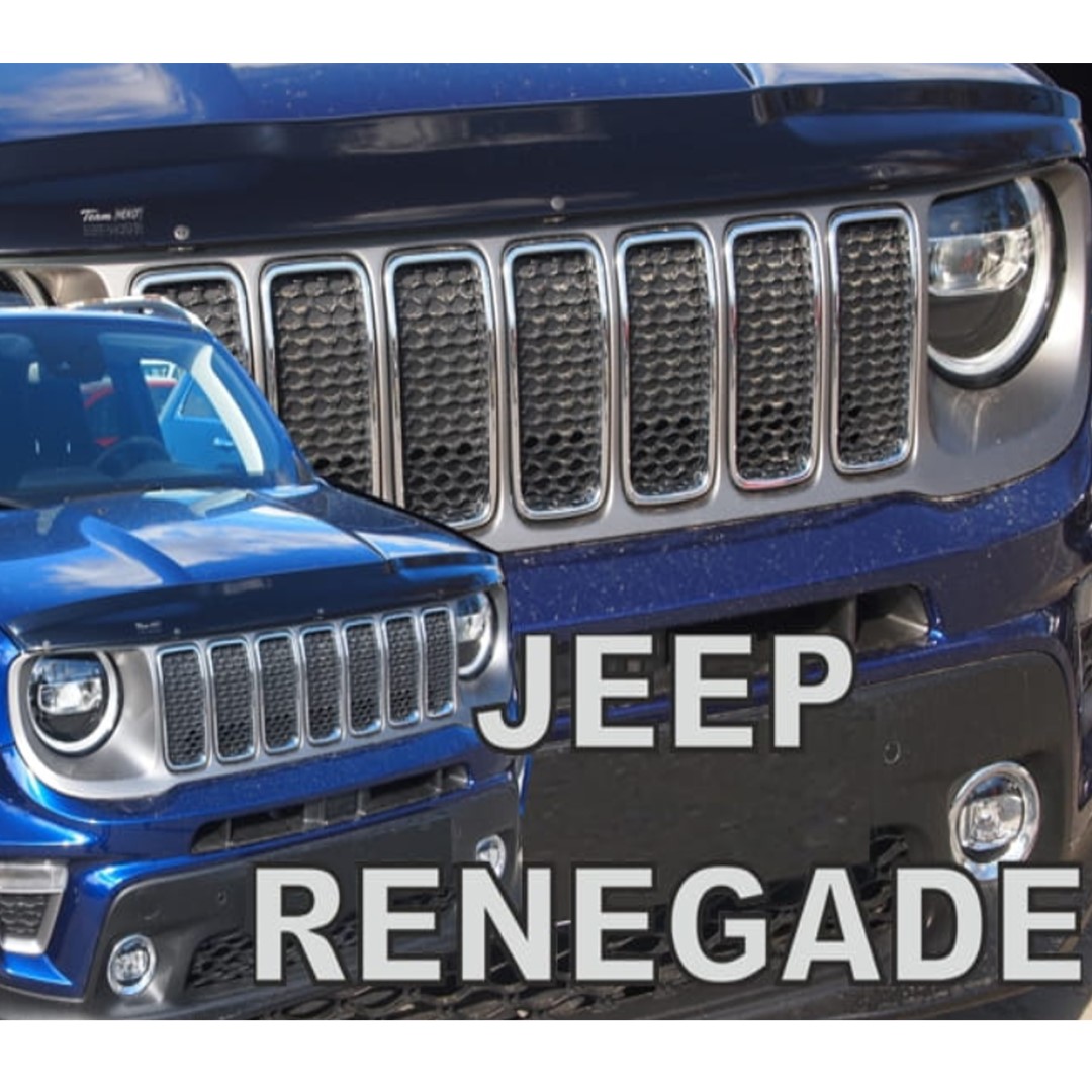 ΑΝΕΜ.F.02148 JEEP RENEGADE 2014+ ΑΝΕΜΟΘΡΑΥΣΤΗΣ ΚΑΠΩ ΑΥΤΟΚΙΝΗΤΟΥ ΑΠΟ ΕΥΚΑΜΠΤΟ ΦΙΜΕ ΠΛΑΣΤΙΚΟ HEKO - 1 ΤΕΜ.