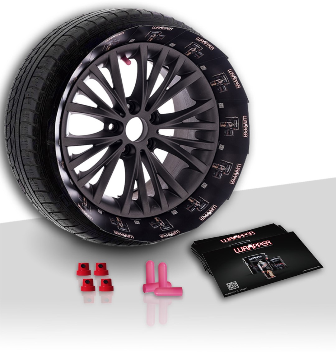 L.WR002 ΠΡΟΣΤΑΤΕΥΤΙΚΟ ΚΙΤ WRAPPER WHEEL KIT ΓΙΑ ΒΑΦΗ ΤΡΟΧΩΝ