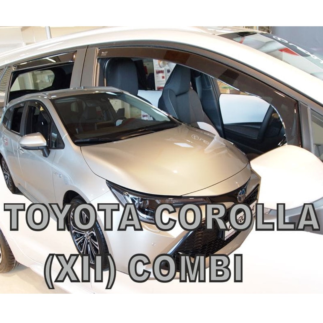 ΑΝΕΜ.SET29661 TOYOTA COROLLA XII 5D WAGON 2018+ ΣΕΤ ΑΝΕΜΟΘΡΑΥΣΤΕΣ ΑΥΤΟΚΙΝΗΤΟΥ ΑΠΟ ΕΥΚΑΜΠΤΟ ΦΙΜΕ ΠΛΑΣΤΙΚΟ HEKO - 4 ΤΕΜ.