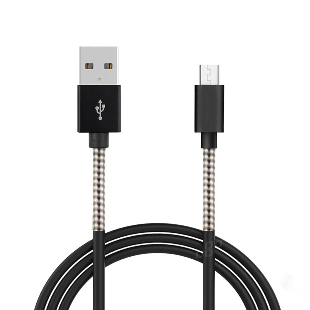 01431/AM ΚΑΛΩΔΙΟ ΤΑΧΕΙΑΣ ΦΟΡΤΙΣΗΣ USB ΓΙΑ MICRO USB 2,4A 100cm AMiO - 1 ΤΕΜ.