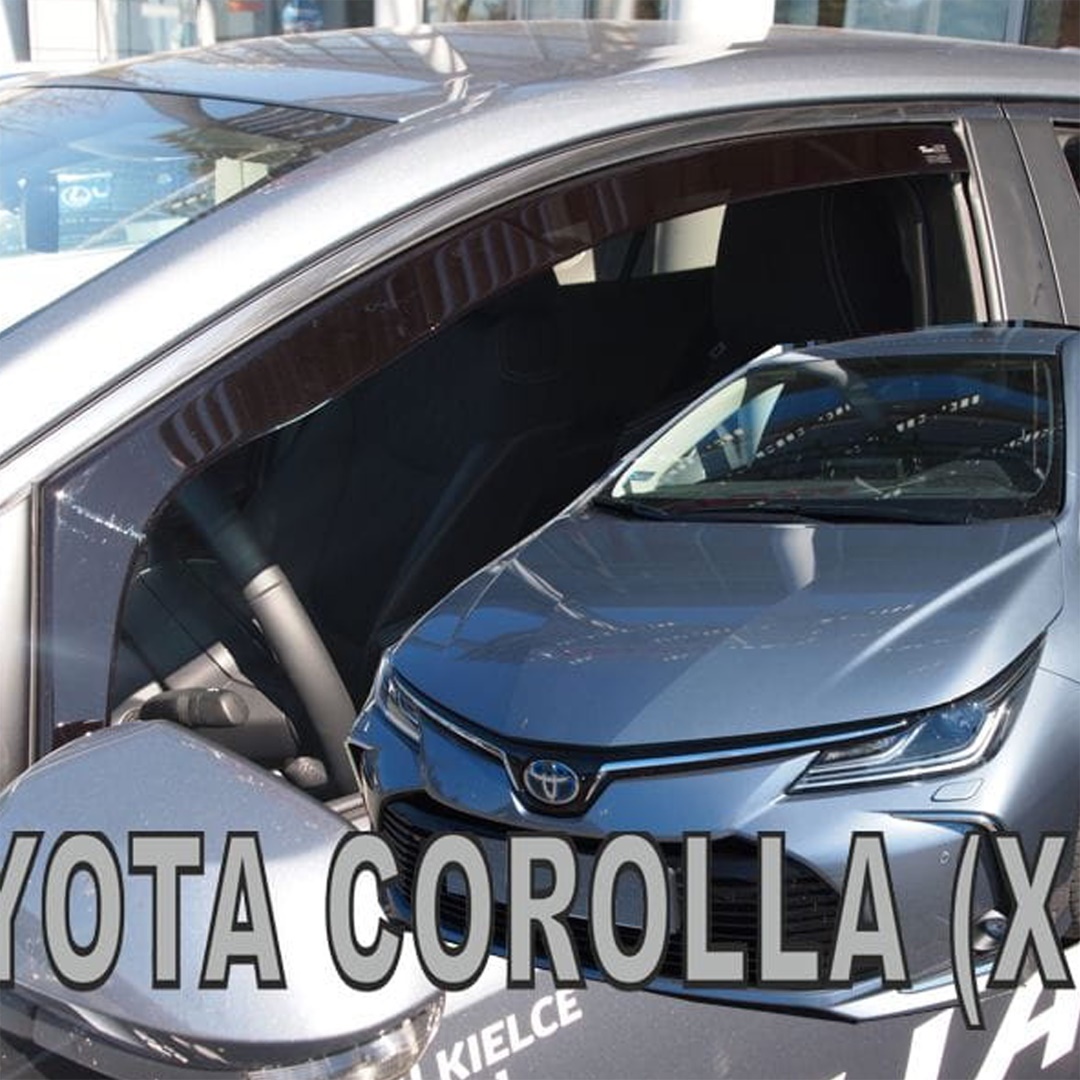 ΑΝΕΜ.29658 TOYOTA COROLLA XII 4D/5D 2018+ ΖΕΥΓΑΡΙ ΑΝΕΜΟΘΡΑΥΣΤΕΣ ΑΠΟ ΕΥΚΑΜΠΤΟ ΦΙΜΕ ΠΛΑΣΤΙΚΟ HEKO - 2 ΤΕΜ.