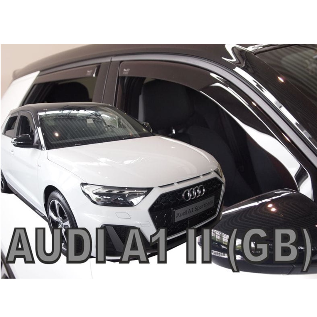 ΑΝΕΜ.SET10268 AUDI A1 5D 2018+ ΣΕΤ ΑΝΕΜΟΘΡΑΥΣΤΕΣ ΑΥΤΟΚΙΝΗΤΟΥ ΑΠΟ ΕΥΚΑΜΠΤΟ ΦΙΜΕ ΠΛΑΣΤΙΚΟ HEKO - 4 ΤΕΜ.