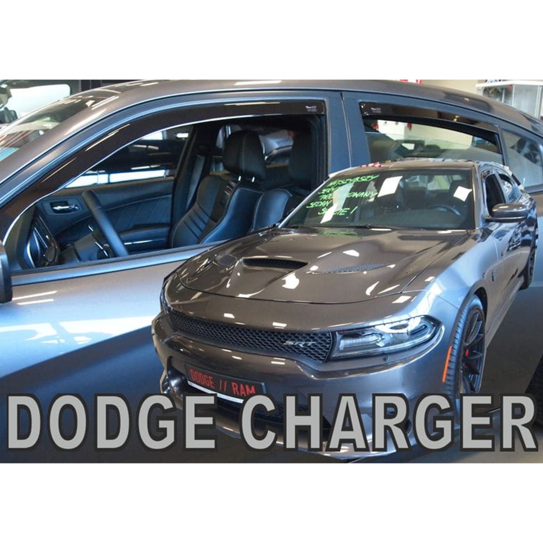 ΑΝΕΜ.SET13424 DODGE CHARGER 5D 2011+ ΣΕΤ ΑΝΕΜΟΘΡΑΥΣΤΕΣ ΑΥΤΟΚΙΝΗΤΟΥ ΑΠΟ ΕΥΚΑΜΠΤΟ ΦΙΜΕ ΠΛΑΣΤΙΚΟ HEKO - 4 ΤΕΜ.