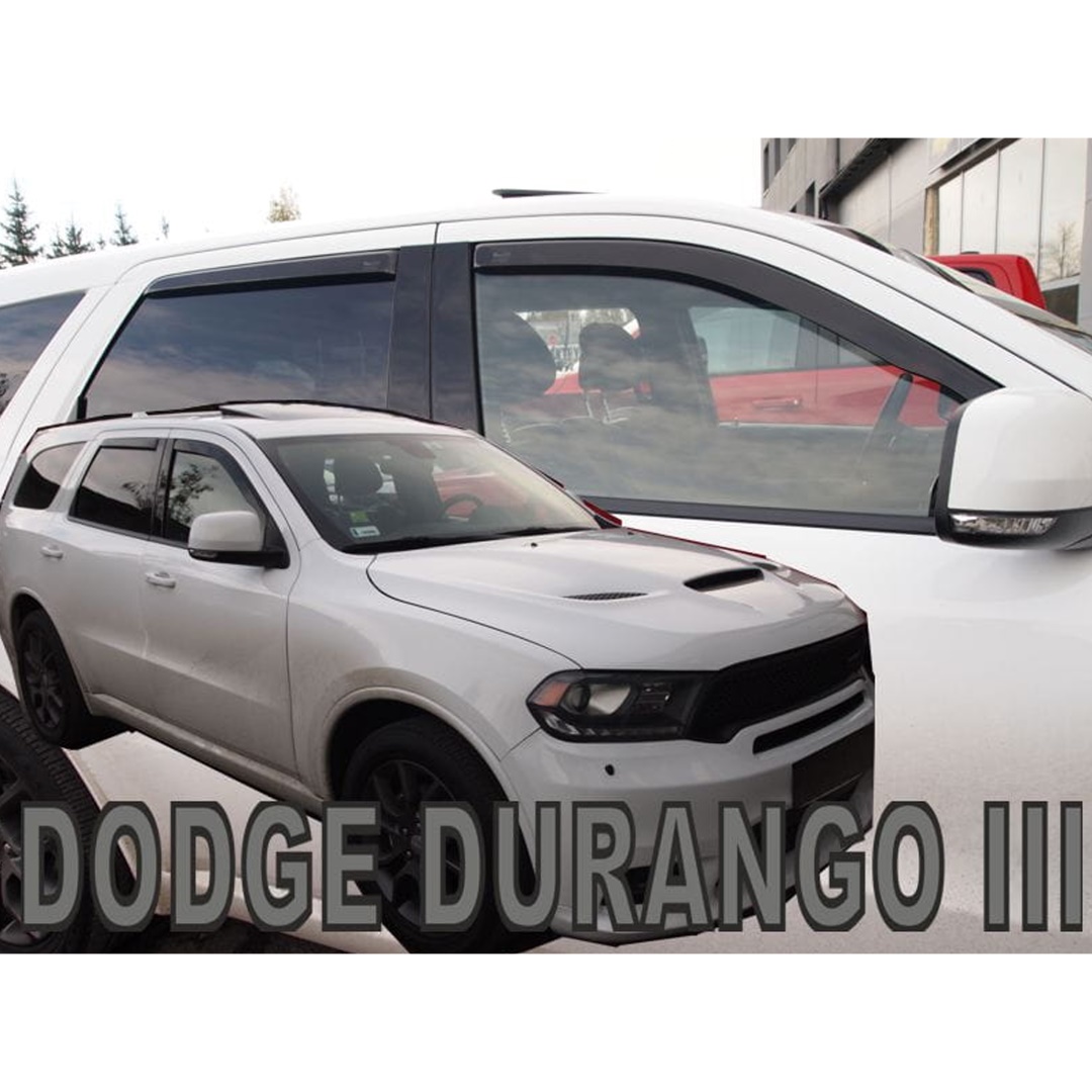 ΑΝΕΜ.SET13426 DODGE DURANGO 5D 2011+ ΣΕΤ ΑΝΕΜΟΘΡΑΥΣΤΕΣ ΑΥΤΟΚΙΝΗΤΟΥ ΑΠΟ ΕΥΚΑΜΠΤΟ ΦΙΜΕ ΠΛΑΣΤΙΚΟ HEKO - 4 ΤΕΜ.