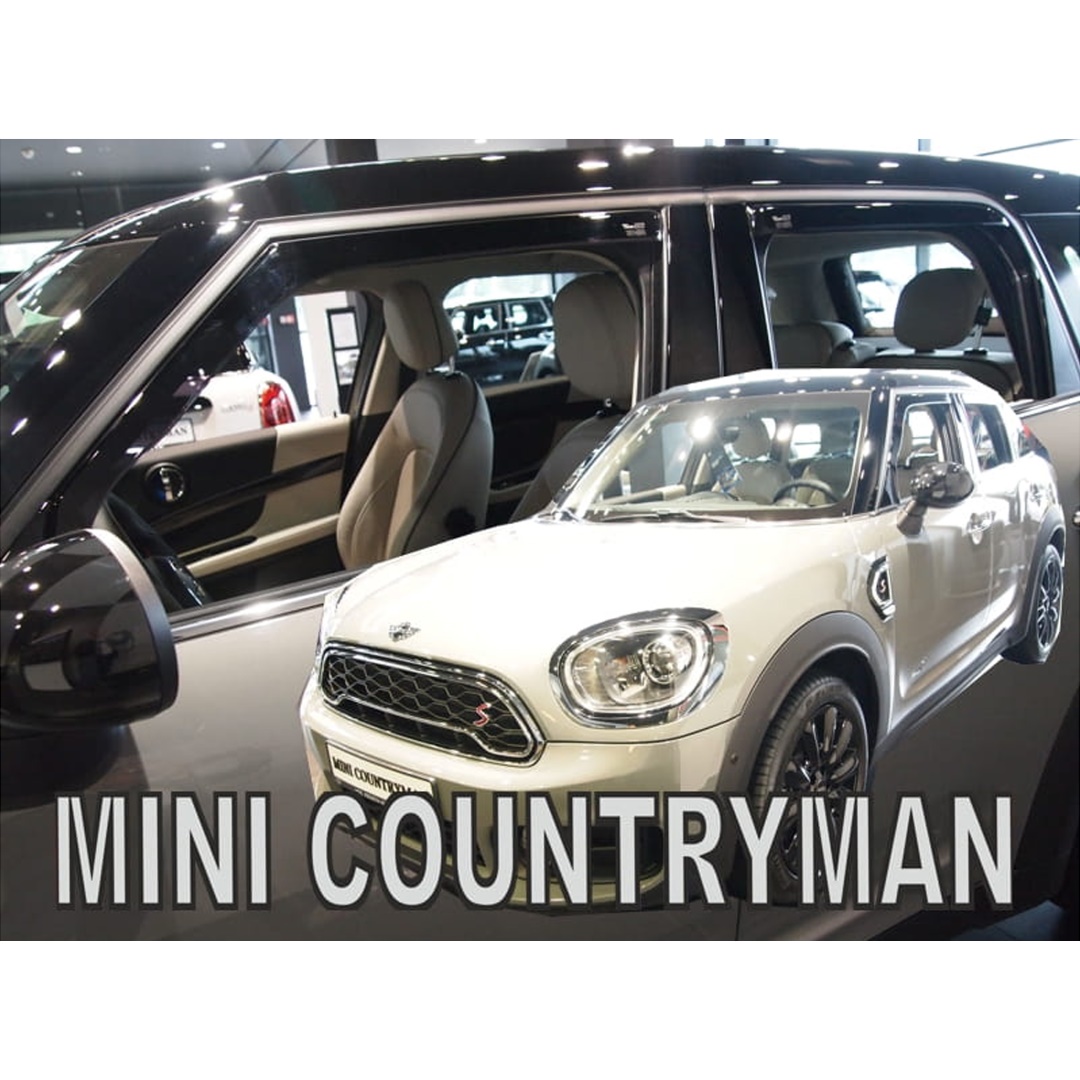 ΑΝΕΜ.SET22210 MINI COUNTRYMAN F60 5D 2017+ ΣΕΤ ΑΝΕΜΟΘΡΑΥΣΤΕΣ ΑΥΤΟΚΙΝΗΤΟΥ ΑΠΟ ΕΥΚΑΜΠΤΟ ΦΙΜΕ ΠΛΑΣΤΙΚΟ HEKO - 4 ΤΕΜ.