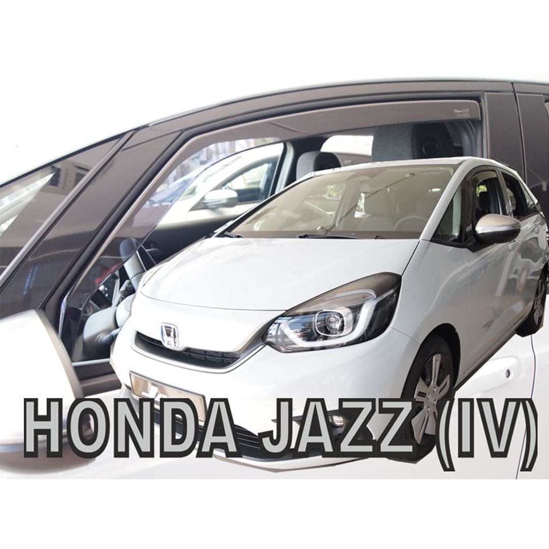 ΑΝΕΜ.17174 HONDA JAZZ 5D 2019+ ΖΕΥΓΑΡΙ ΑΝΕΜΟΘΡΑΥΣΤΕΣ ΑΠΟ ΕΥΚΑΜΠΤΟ ΦΙΜΕ ΠΛΑΣΤΙΚΟ HEKO - 2 ΤΕΜ.