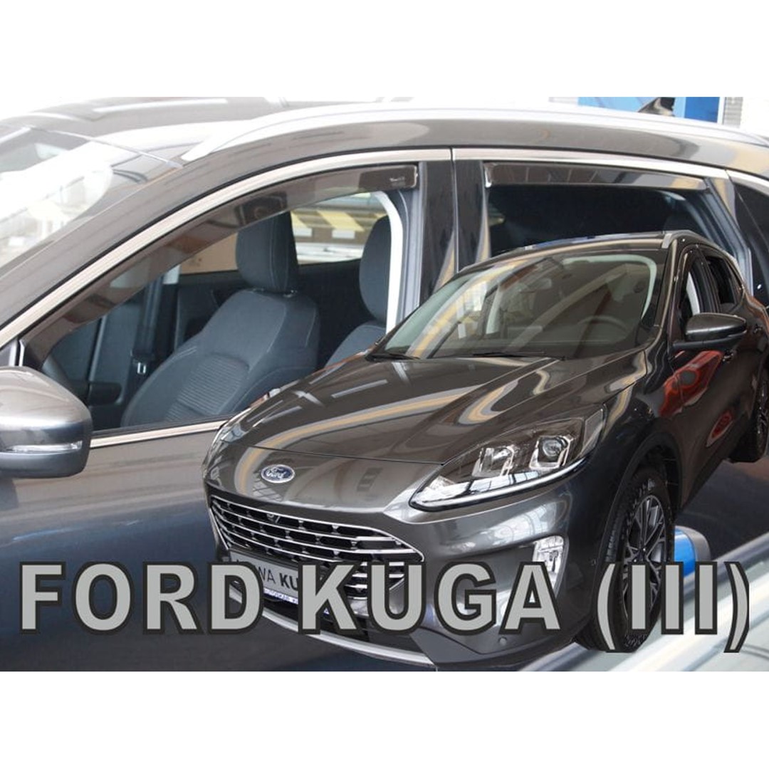 ΑΝΕΜ.SET15333 FORD KUGA 5D 2019+ ΣΕΤ ΑΝΕΜΟΘΡΑΥΣΤΕΣ ΑΥΤΟΚΙΝΗΤΟΥ ΑΠΟ ΕΥΚΑΜΠΤΟ ΦΙΜΕ ΠΛΑΣΤΙΚΟ HEKO - 4 ΤΕΜ.