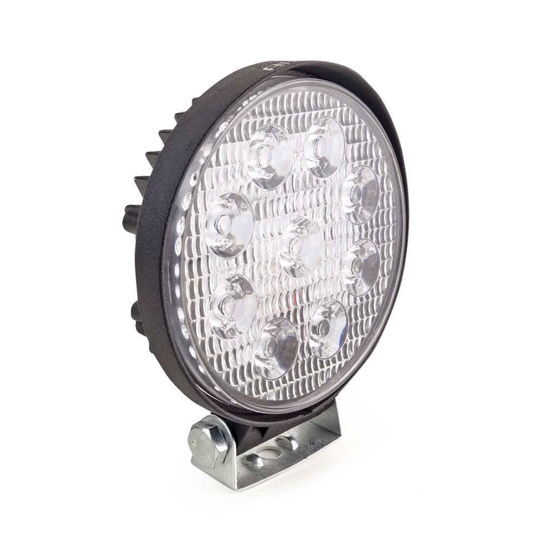 02420/AM ΠΡΟΒΟΛΕΑΣ ΕΡΓΑΣΙΑΣ WORKING LAMP FLOOD 9LED 3030 9-36V 2160lm 6000K Φ 110mm AWL06 AMIO – 1 ΤΕΜ.