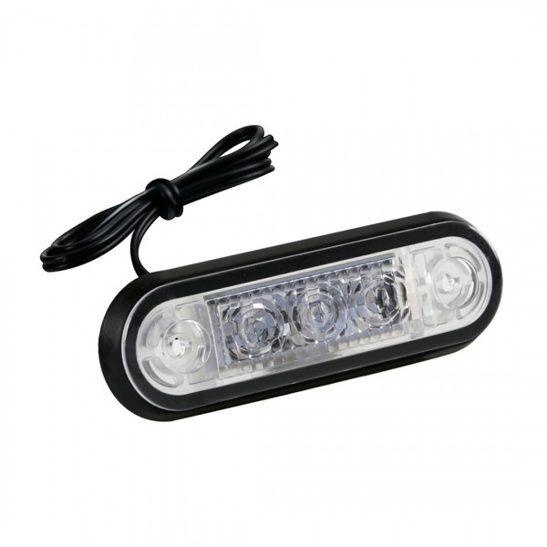 L9701.9 ΦΩΣ ΟΓΚΟΥ 3LED ΠΟΡΤΟΚΑΛΙ SMD 12/24V 85mm LAMPA - 20ΤΕΜ.