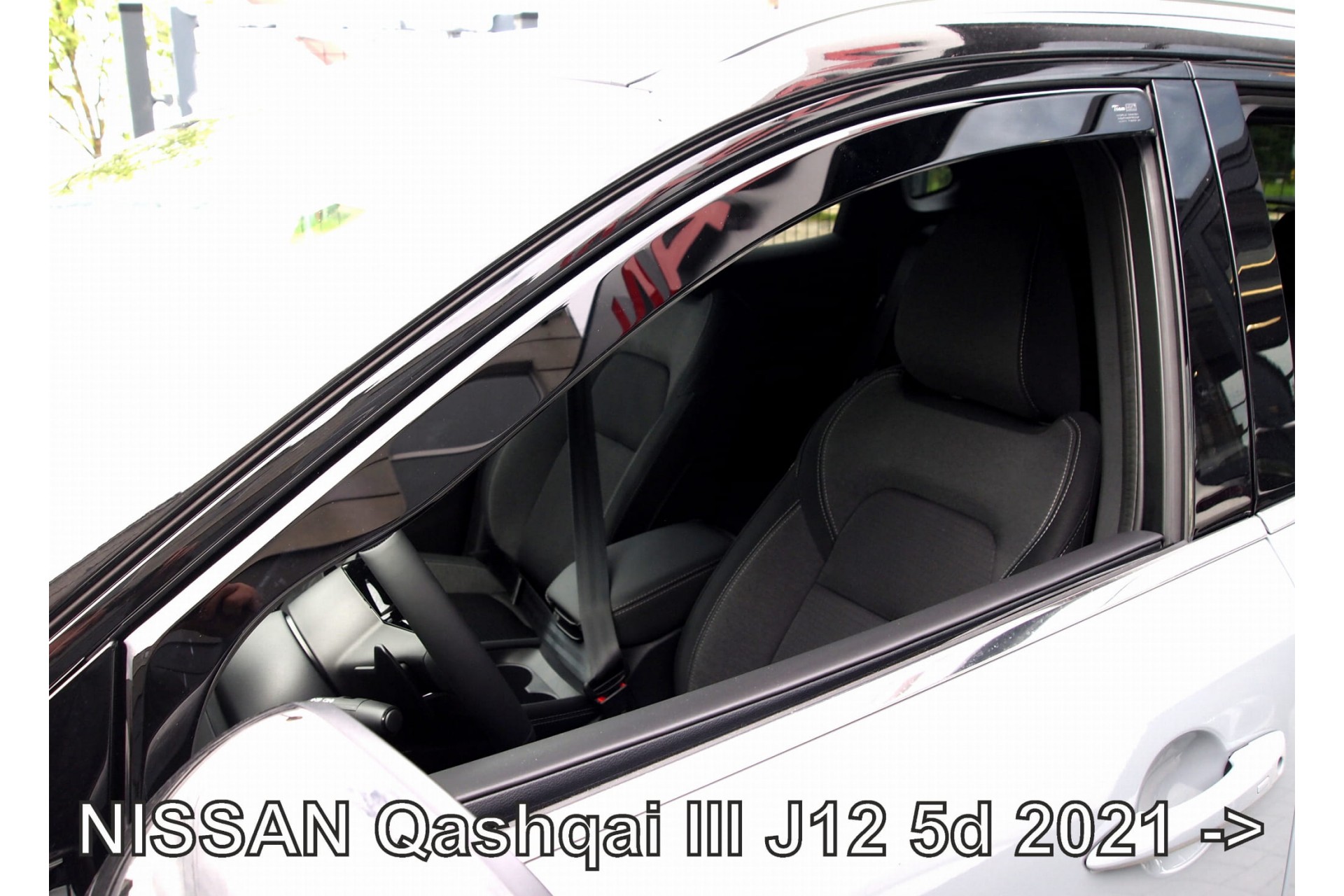 ΑΝΕΜ.24310 NISSAN QASHQAI J12 5D 2021+ ΖΕΥΓΑΡΙ ΑΝΕΜΟΘΡΑΥΣΤΕΣ ΑΠΟ ΕΥΚΑΜΠΤΟ ΦΙΜΕ ΠΛΑΣΤΙΚΟ HEKO - 2 ΤΕΜ.