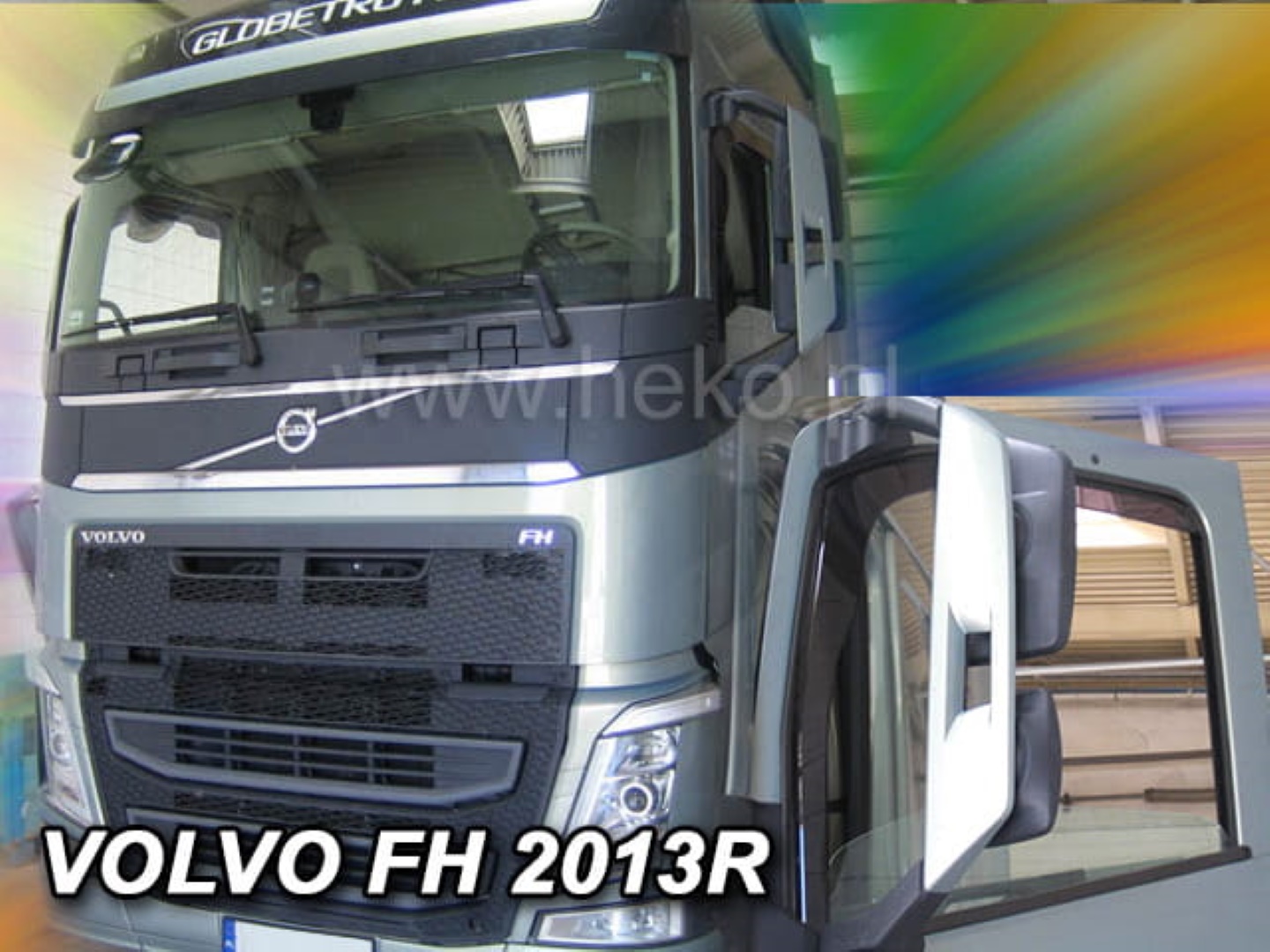 ΑΝΕΜ.31220/TRUCK VOLVO FH4/FH12 (ΝΤΑΛΙΚΑ 3ΗΣ ΓΕΝΙΑΣ) 2012+ ΖΕΥΓΑΡΙ ΑΝΕΜΟΘΡΑΥΣΤΕΣ ΑΠΟ ΕΥΚΑΜΠΤΟ ΦΙΜΕ ΠΛΑΣΤΙΚΟ HEKO - 2 ΤΕΜ.