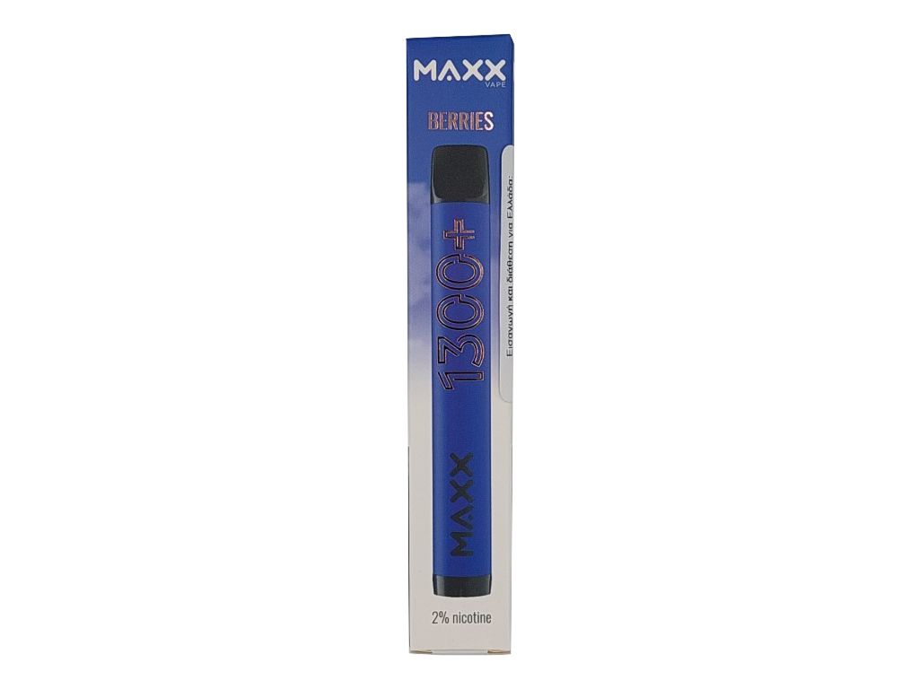 Maxx Vape 1300 Ηλεκτρονικό τσιγάρο μιας χρήσης Berries 2ml 20mg