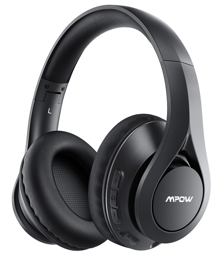 MPOW headphones 059 Lite BH451B, wireless & wired, BT 5.0, μαύρα