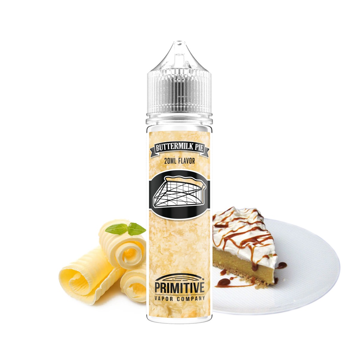 Ορμή Flavor Shot Primitive Buttermilk Pie 20/60ml