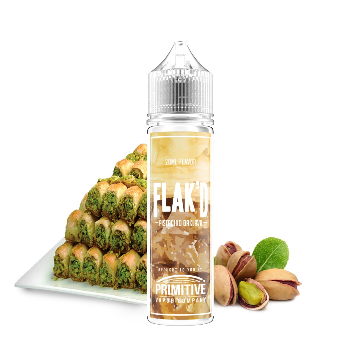 Ορμή Flavor Shot Primitive Flak'd 20/60ml