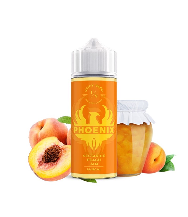 Phoenix FlavourShot Nectarine Peach Jam 24/120ml