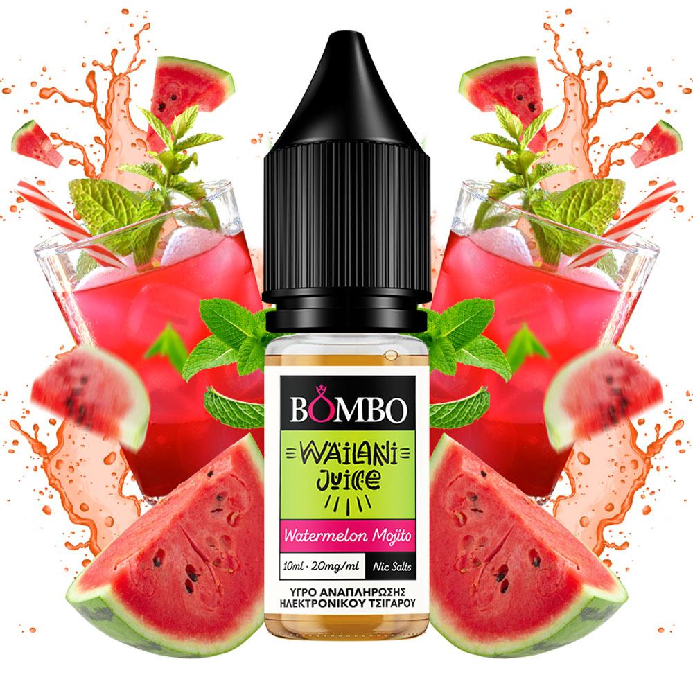 Bombo Wailani Juice Watermelon Mojito 10ml 20mg Nic Salts